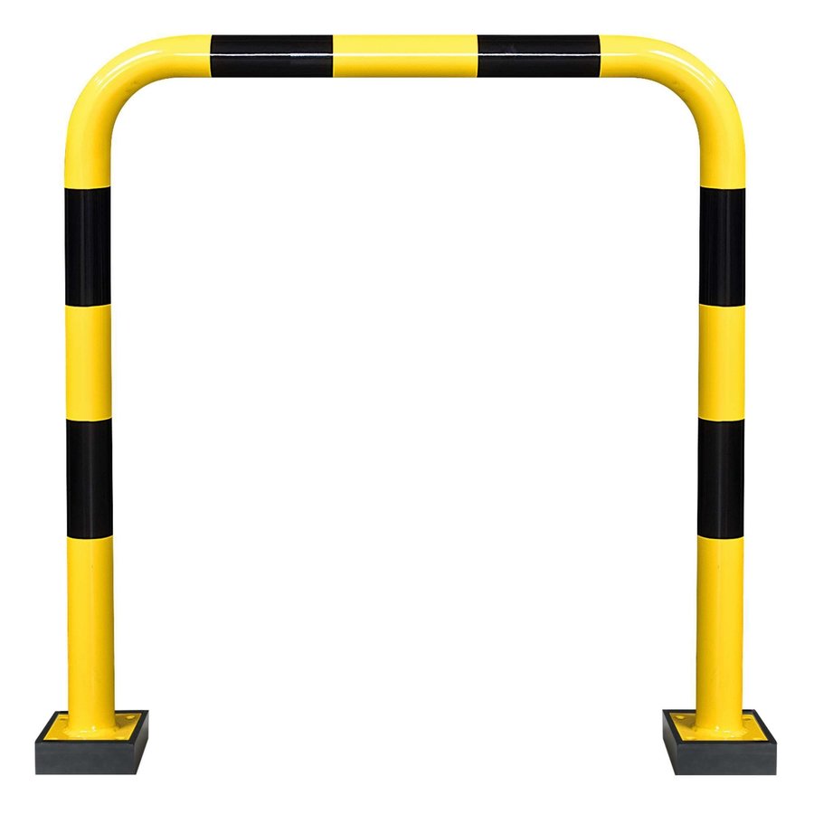 arceau de protection SWING 1240 x 1000 mm - thermolaqué - jaune/noir-1