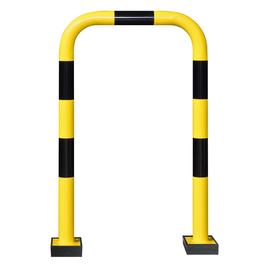 arceau de protection SWING 1240 x 750 mm - galvanisé à chaud et thermolaqué - jaune/noir-1