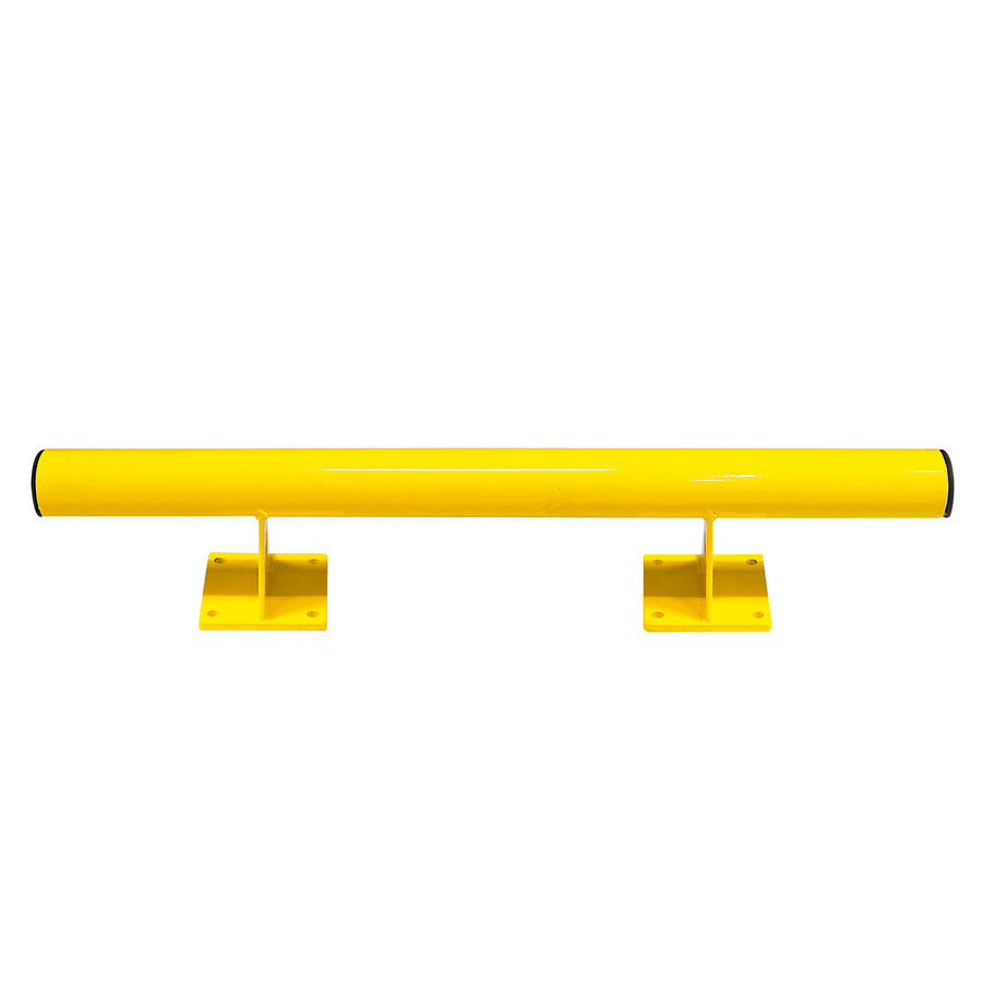 butoir de protection cylindrique - Ø 76 - 1000 x 200 x 160 mm - thermolaqué - jaune-1
