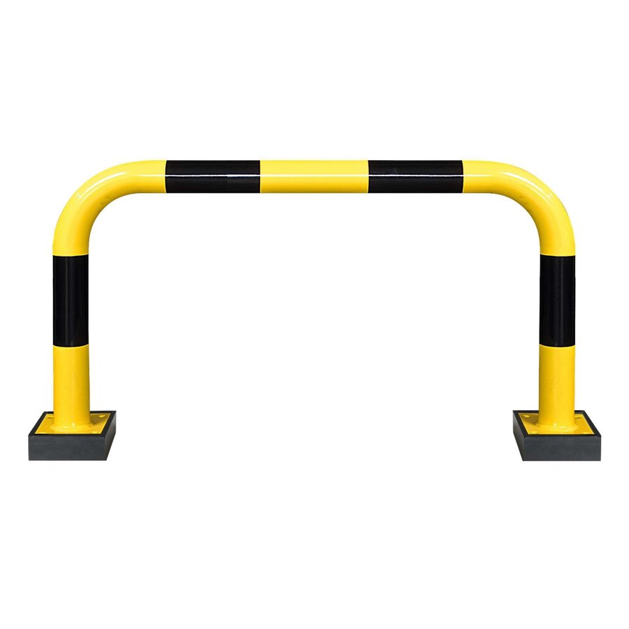 arceau de protection SWING 640 x 1000 mm - galvanisé à chaud et thermolaqué - jaune/noir-1