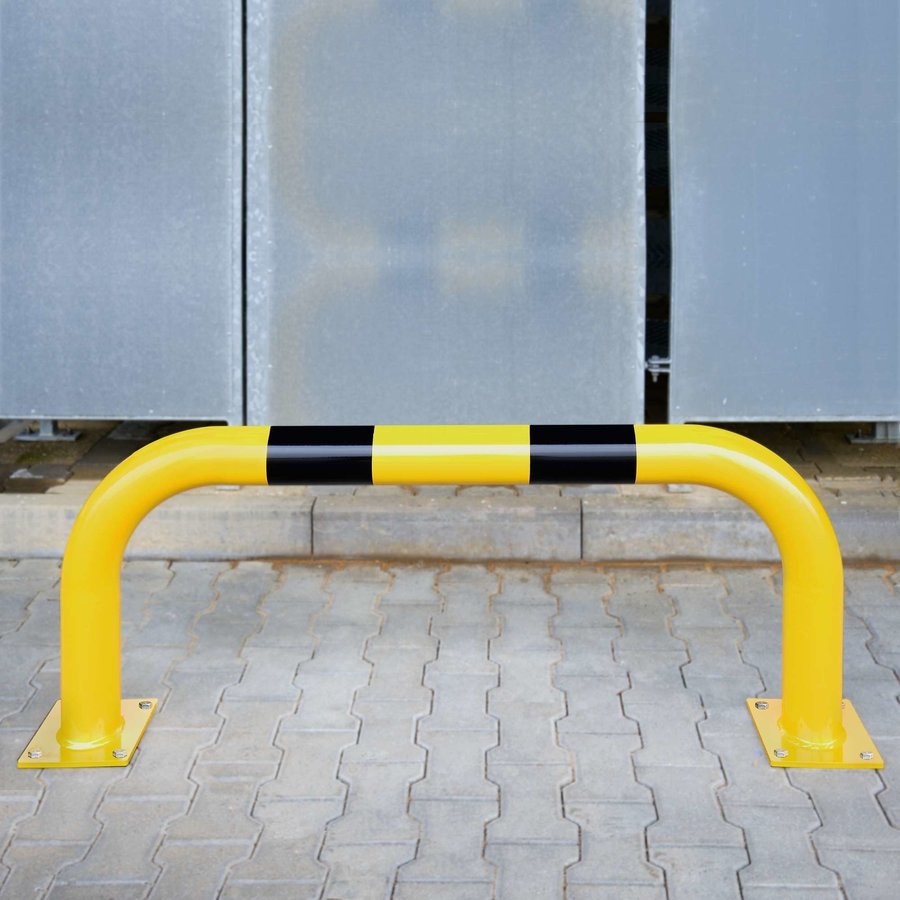 arceau de protection XL - 600 x 1500 - galvanisé à chaud et thermolaqué - jaune/noir-2