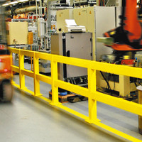 thumb-magazijn railing XL-Line - dwarsbalk 1000 mm - thermisch verzinkt en gepoedercoat - geel-4