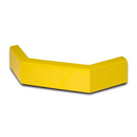 thumb-glissière pare-chocs - angle extérieur - thermolaqué - jaune-1