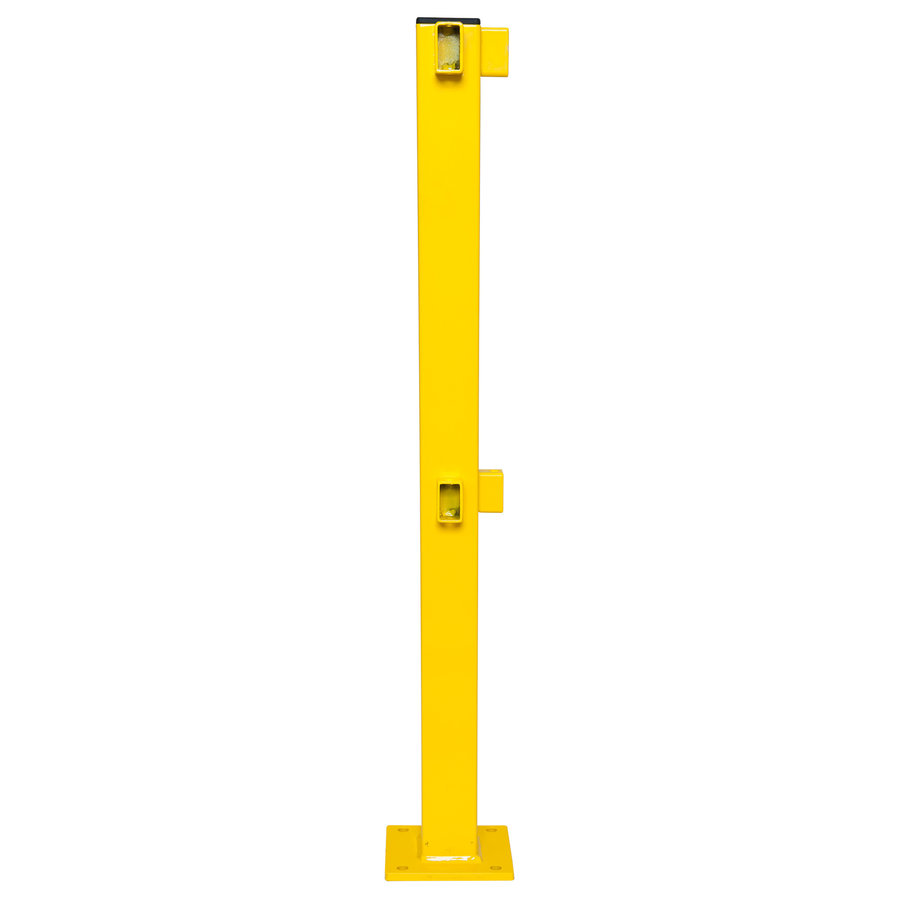 rambarde magasin S-LINE - montant d'angle - thermolaqué - jaune-1