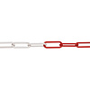 M-DEKO chaîne en nylon - Ø 6 mm - 50 m - rouge/blanc