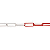 M-DEKO nylon ketting - Ø 6 mm - 50 m - rood/wit