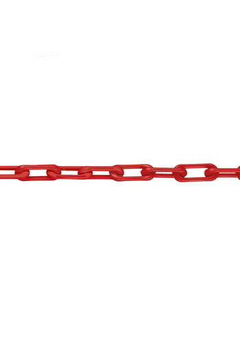 MNK nylon kwaliteitsketting - Ø 6 mm - 50 m - rood 