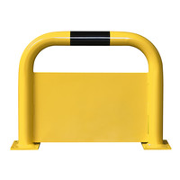 thumb-beschermbeugel met onderrijbeveiliging - 600 x 750 - gepoedercoat - geel/zwart-1