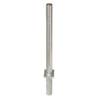 thumb-PARAT-B uitneembare afzetpaal om in te betonneren - Ø 76 mm - geen kettingogen - thermisch verzinkt-1
