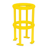 MORION protection de pilier 360 ° - galvanisé à chaud et thermolaqué - jaune