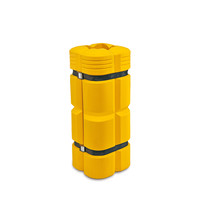 thumb-protection de pilier en plastique - 1100 x 450/550 x 450/550 mm - jaune-1