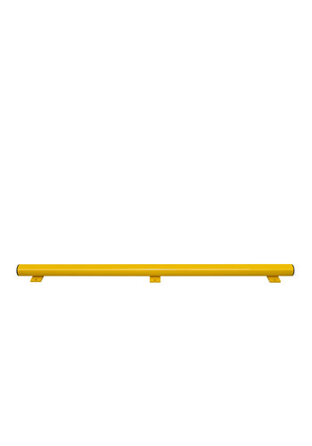 magazijn railing HYBRID-onderrijbeveiliging-1750 mm-gecoat 