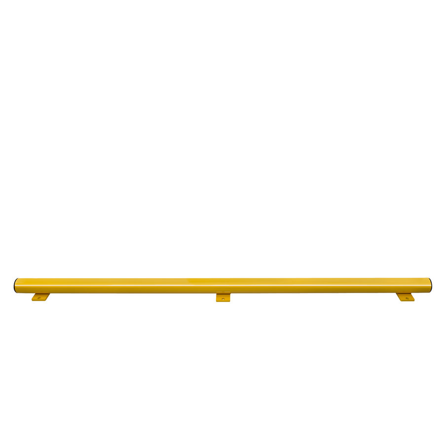 magazijn railing HYBRID - onderrijbeveiliging - 2050 mm - thermisch verzinkt en gepoedercoat - geel-1