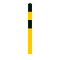 thumb-rampaal Ø 90mm (S) om in te betonneren - thermisch verzinkt en gepoedercoat -geel/zwart-1