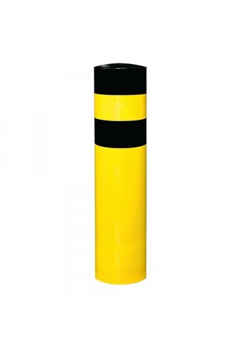 poteau de protection Ø 323mm (3XL) à bétonner - jaune/noir 