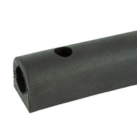 thumb-Stootblok Dock Bumper small - 900 x 100 x 100 mm - zwart-1