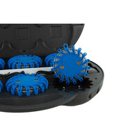 thumb-Koffer met 6 oplaadbare blauwe LED rotorlichten - magnetisch-4