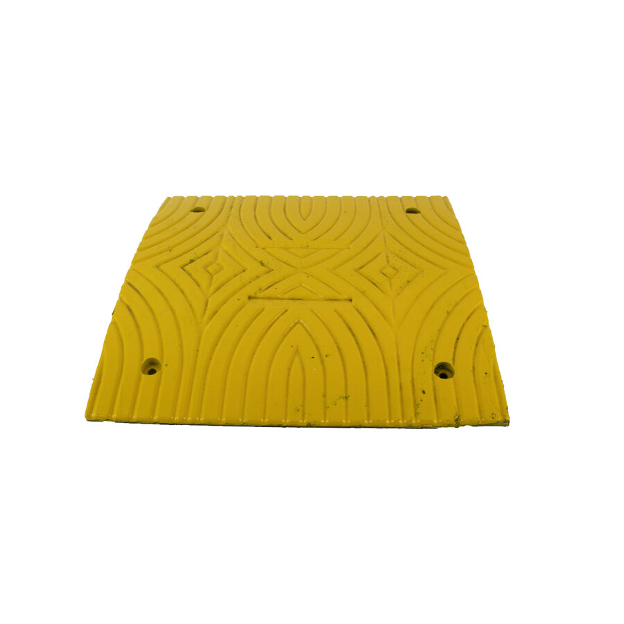 Ralentisseur 'SLOWLY' - hauteur 3 cm - pour les terrains industriels et les parkings - Pièce finale - jaune-4