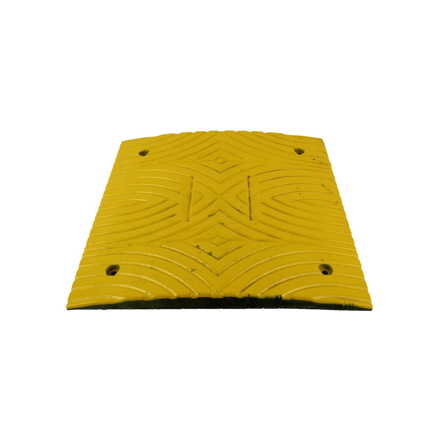 Ralentisseur 'SLOWLY' - hauteur 3 cm - pour les terrains industriels et les parkings - Pièce finale - jaune-5