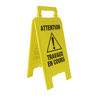 thumb-Chevalet de signalisation "Travaux en cours"-2