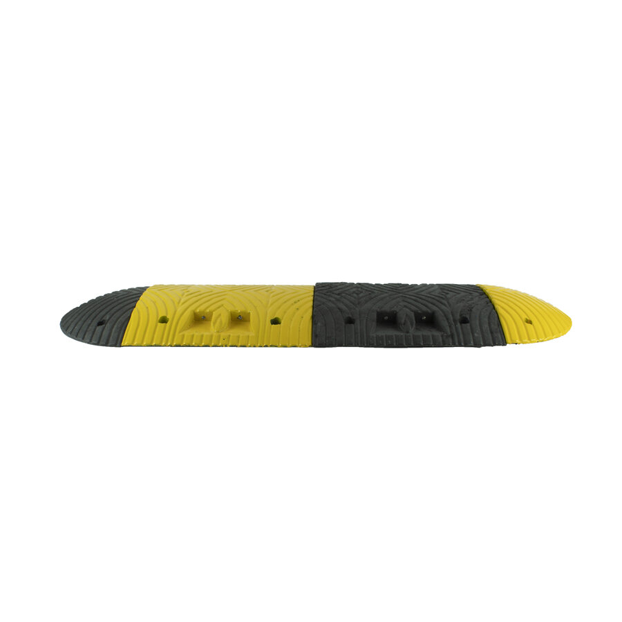 Ralentisseur 'SLOWLY' - hauteur 7 cm - pièce d'extrémité - jaune-2