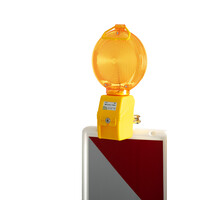 thumb-Balise de chantier Type 2 A+B + RA2 - 250 x 1000 mm - CHEVRONS/ARROW - (40x40 mm)-3