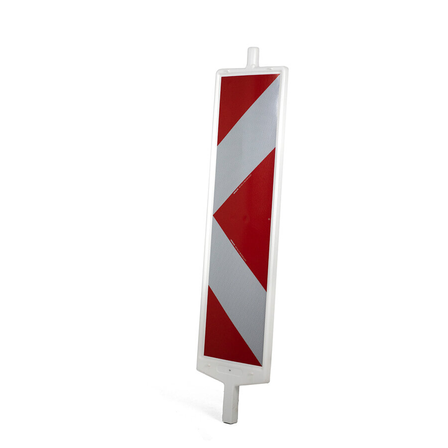 Balise de chantier Type 2 A+B + RA2 - 250 x 1000 mm - CHEVRONS/ARROW - (40x40 mm)-2