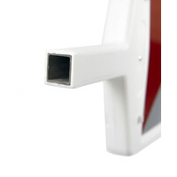 thumb-Balise de chantier Type 2 A+B + RA2 - 250 x 1000 mm - CHEVRONS/ARROW - (40x40 mm)-4