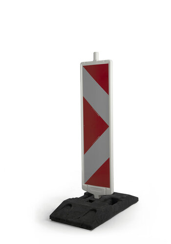 Balise de chantier Type 2 A+B flèches (40x40 mm) 