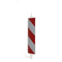 thumb-Balise de chantier Type 2 A+ B - 250 x 1000 mm - CHEVRONS - 60x60 mm-4