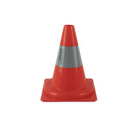 thumb-Cône de signalisation 30 cm PVC - Classe 2-1