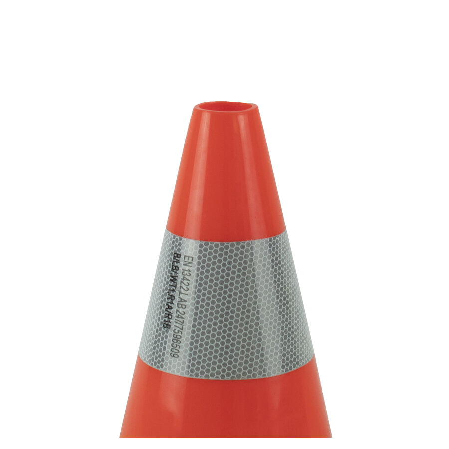 Cône de signalisation 30 cm PVC - Classe 2-3