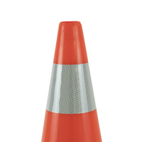 thumb-Cône de signalisation en PVC - 50 cm - Classe 2-4