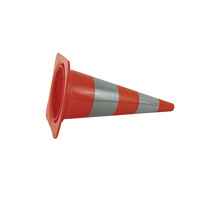 thumb-Cône de signalisation 75 cm PVC - Classe 2-4