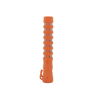 thumb-Baton de police lumineux - orange - rechargeable-1