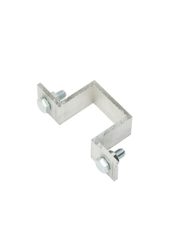 Attache en aluminium - 40 x 40 mm 