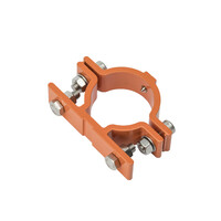 thumb-Attache en aluminium - Ø 76 mm - Orange-2