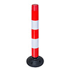 Balise auto relevable Flexpin - Rouge/Blanc - 100 cm