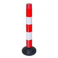 thumb-Balise auto relevable Flexpin - Rouge/Blanc - 100 cm-1