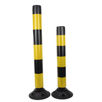 thumb-Balise auto relevable Flexpin- Noir/Jaune - 75 cm-2