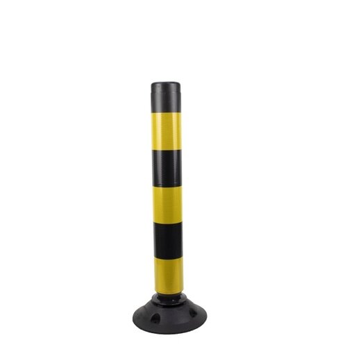 Balise auto relevable Flexpin- Noir/Jaune - 75 cm 