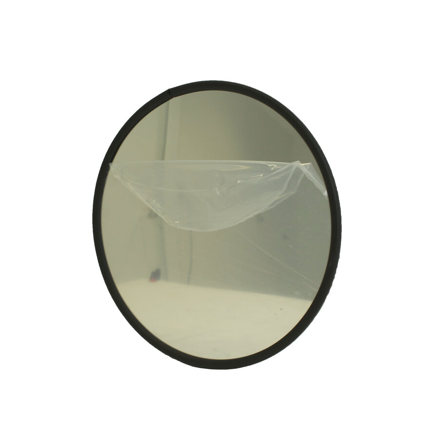 Miroir de sécurité - Antivol - Rond 400 et 600 mm cadre noir-1