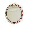 Miroir de circulation 'TRAFIC DELUXE' (Rond) 600 mm - rouge/blanc