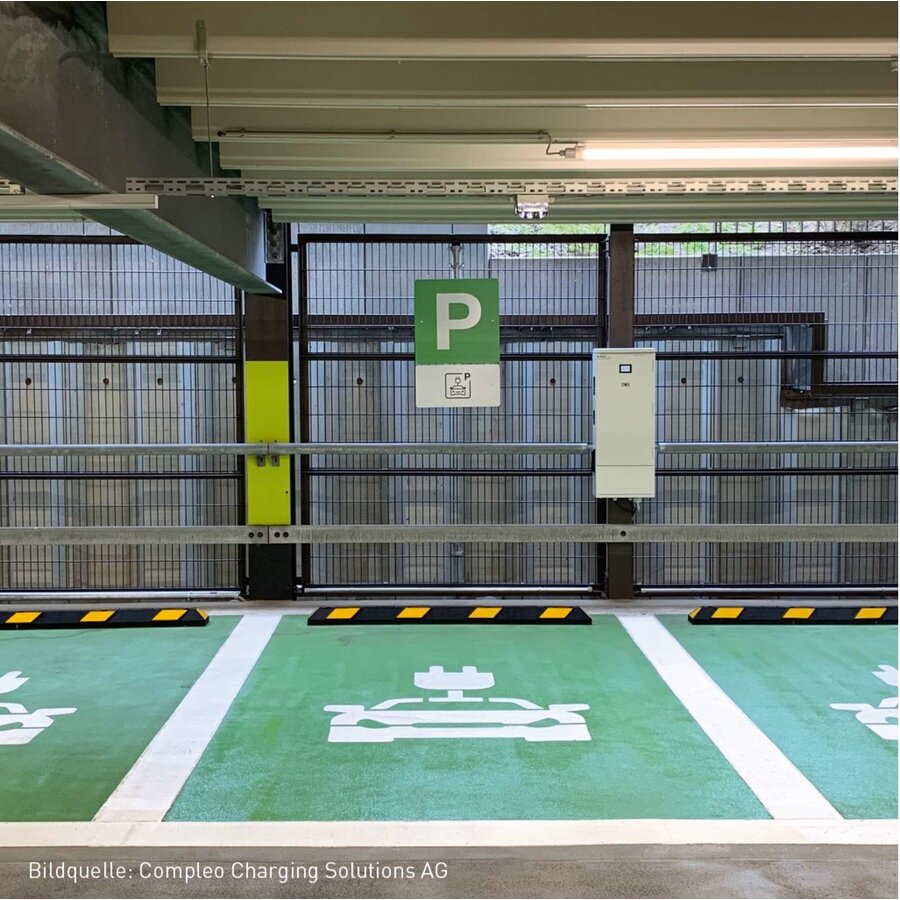 Park aid butoir de parking 120 cm - blanc/noir-8