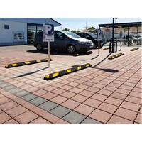 thumb-Park aid parkeerstop 180 cm - wit/zwart-3