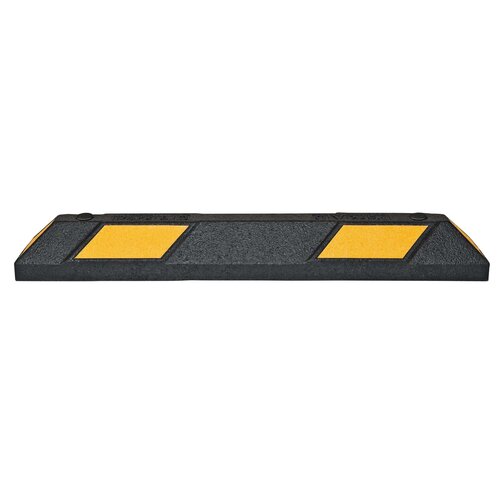Park aid parkeerstop 90 cm - geel/zwart 