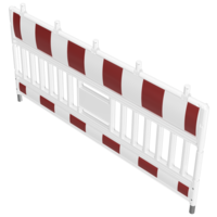 thumb-Werfhek Euro-barrier -  200 x 100 cm - rood/wit-3