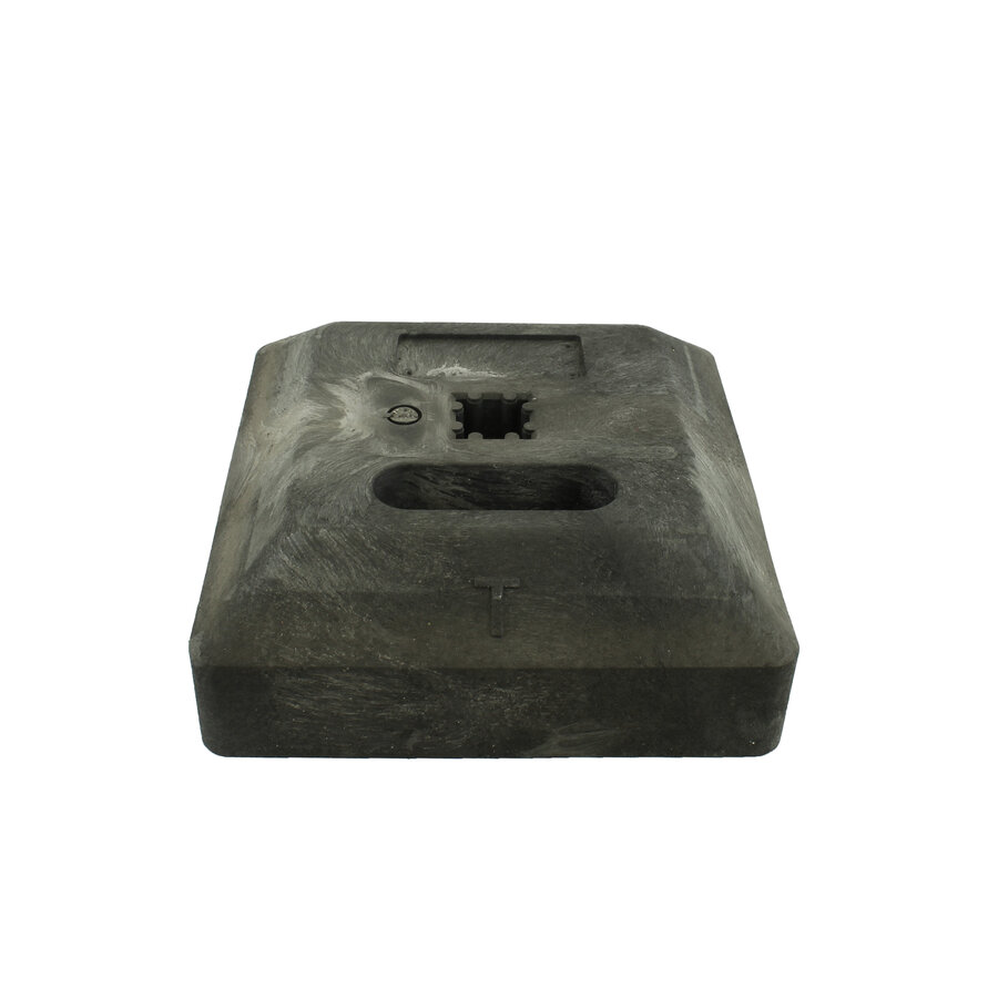 Pied de balise Minibloc 15 kg  - ouverture 40 x 40-3