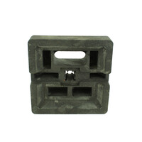 thumb-Pied de balise Minibloc 15 kg  - ouverture 40 x 40-4