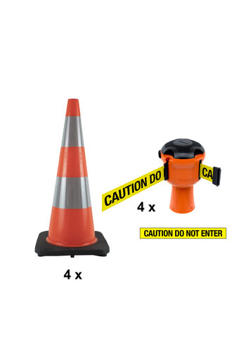 Skipper budget kegel kit 81 m2 - Caution do not enter 